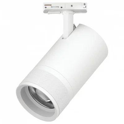 C4406SS Светильник CANNO PRO д/треков BARRA LED 40W 2800LM 20-55G БЕЛЫЙ 2700-4200-6000K IP20 с тонким адаптером (304406 + 592006-SS)