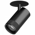 C4407RS Светильник CANNO PRO встраиваемый LED 40W 2800LM 20-55G ЧЕРНЫЙ 2700-4200-6000K IP20 с адаптером