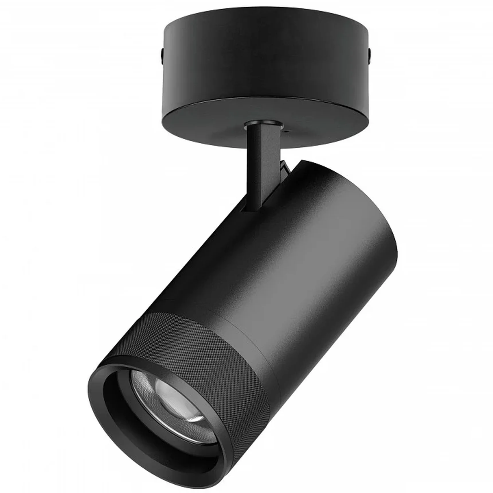 C4407SO Светильник CANNO PRO накладной LED 40W 2800LM 20-55G ЧЕРНЫЙ 2700-4200-6000K IP20 с адаптером