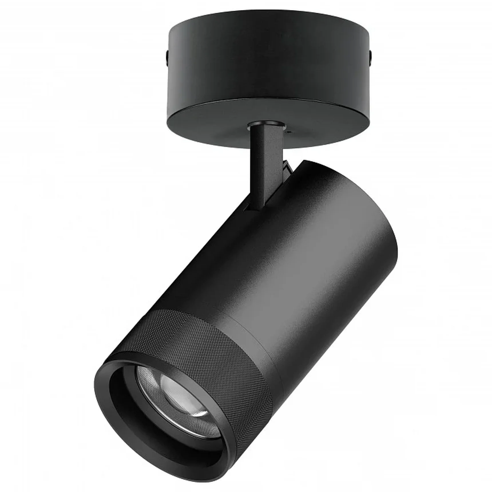 C4407SO Светильник CANNO PRO накладной LED 40W 2800LM 20-55G ЧЕРНЫЙ 2700-4200-6000K IP20 с адаптером