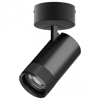 C4407SO Светильник CANNO PRO накладной LED 40W 2800LM 20-55G ЧЕРНЫЙ 2700-4200-6000K IP20 с адаптером