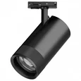 C4407SS Светильник CANNO PRO д/треков BARRA LED 40W 2800LM 20-55G ЧЕРНЫЙ 2700-4200-6000K IP20 с тонким адаптером (304407 + 592007-SS)
