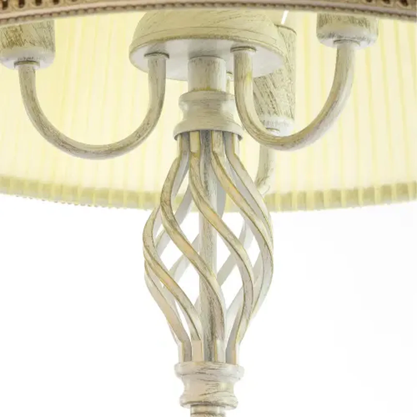 Citilux Вена CL402923 Торшер патина с кремовым абажуром