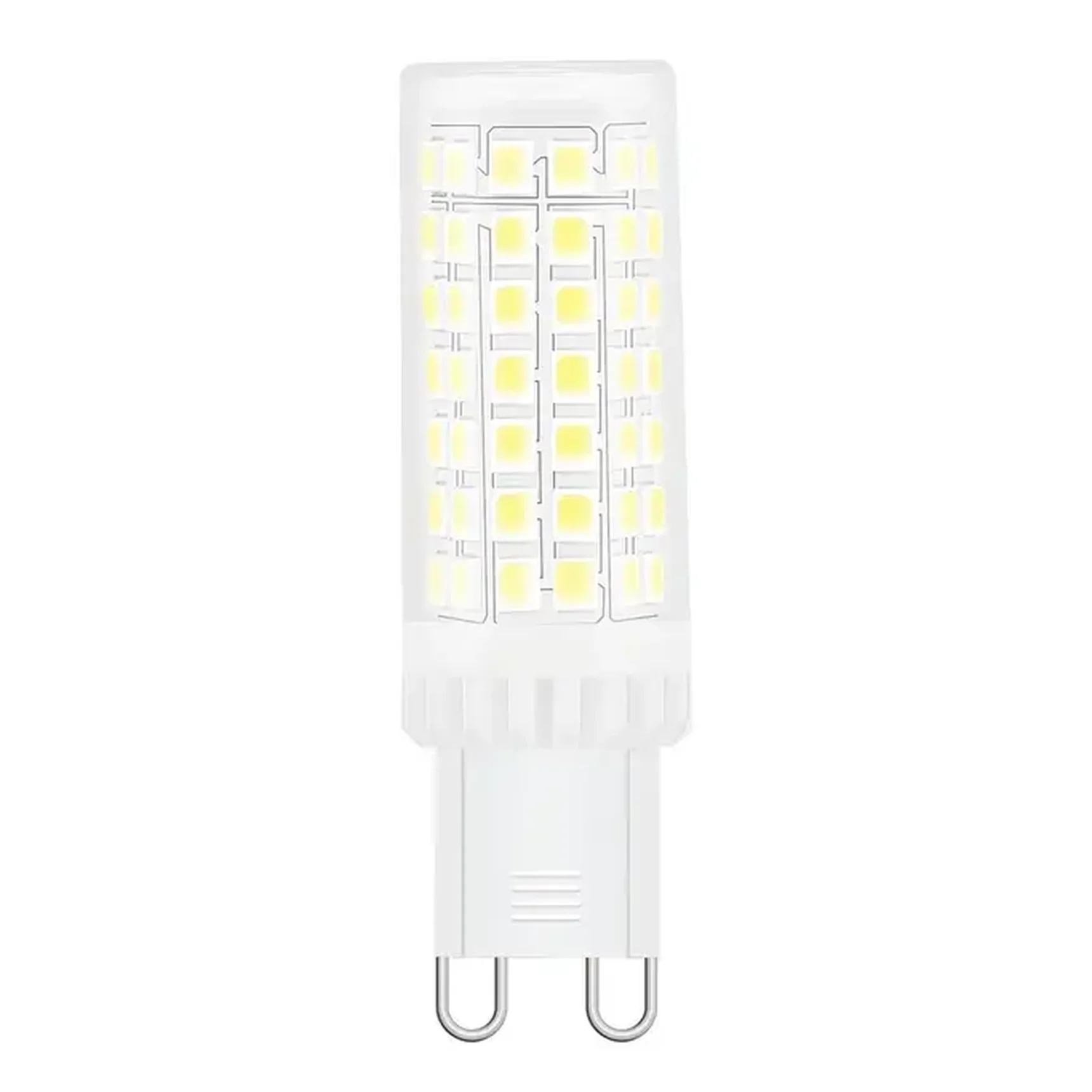 Лампа светодиодная диммируемая Gauss G9 5,5W 6500K прозрачная 107309355-D