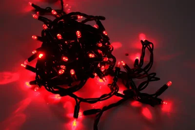 LED-PLR-192-20M-24V-R/BL-W/O, цвет красный/черный провод, соед. (без шнура) 24В(Новый коннектор)