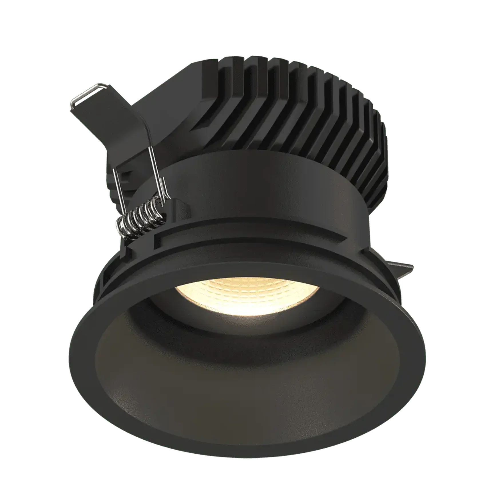 Корпус светильника потолочный встраиваемый наклонный, Черный, IP20, COMBO-41-BL