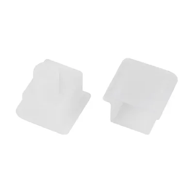 Заглушка MOONLIGHT-T-CAP-10x10mm-BOTTOM-S-SET (Arlight, Силикон) 055683