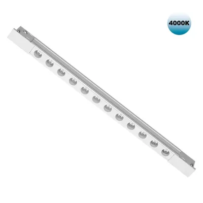 359432 SHINO NT24 000 белый Трековый светильник для низковольт. шинопровода арт. 135179-135180 IP20 LED 12W 48V 4000K 580Лм FLUM