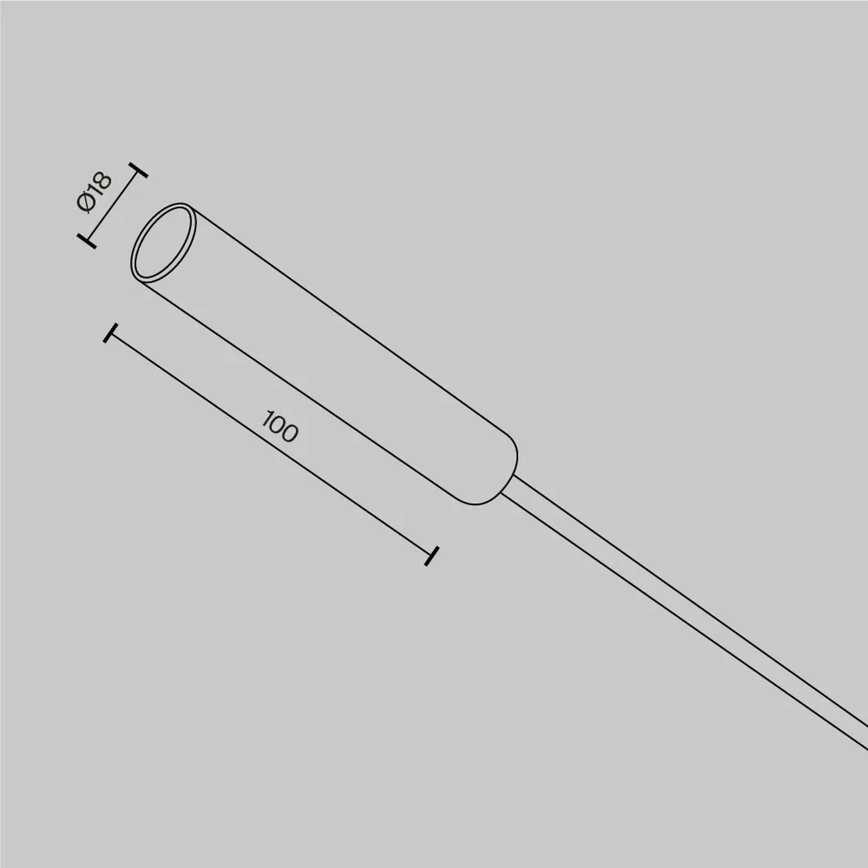 Заглушка с питанием для системы Axity, CA003EC-BS