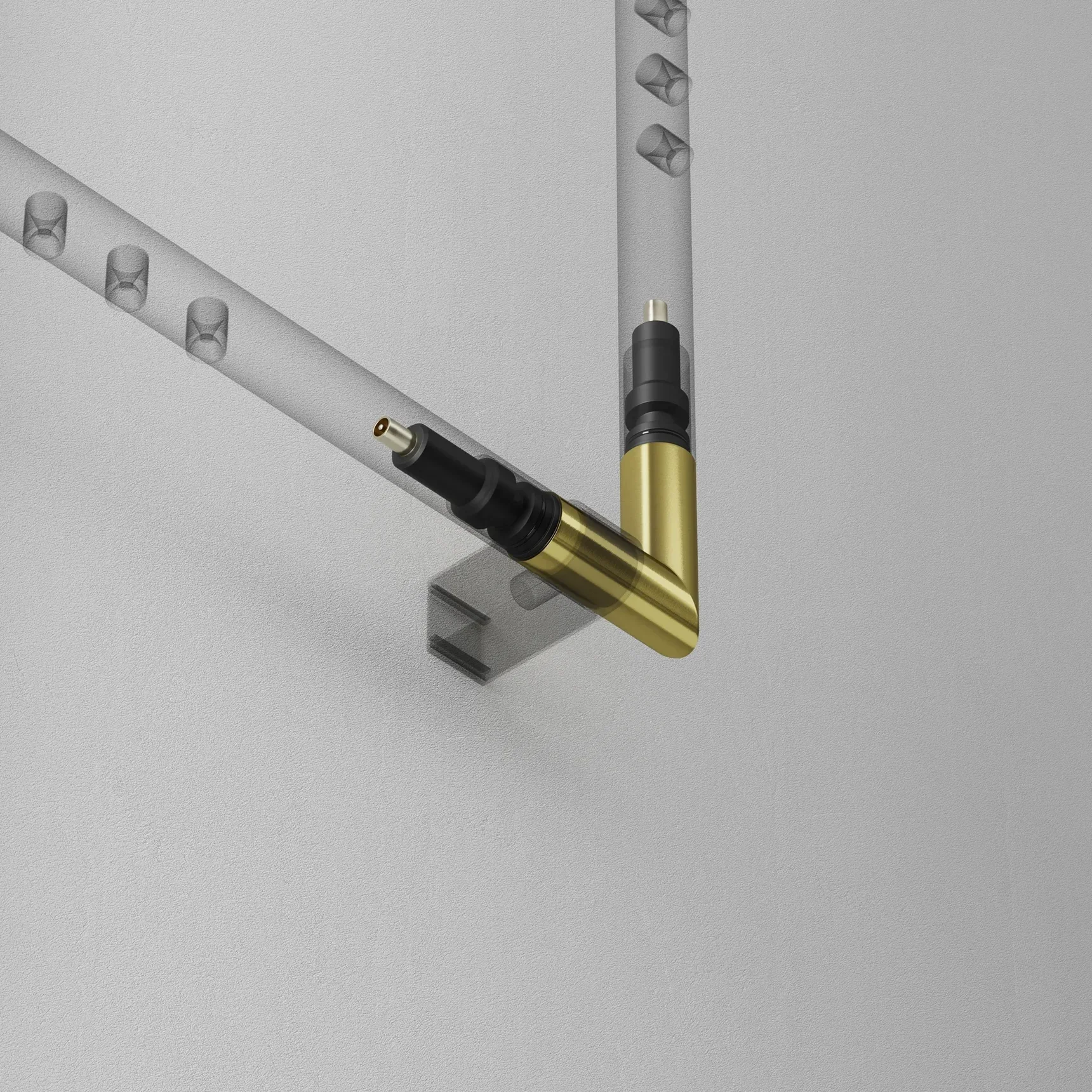 L-образный коннектор для системы Axity, CA006EC-BS