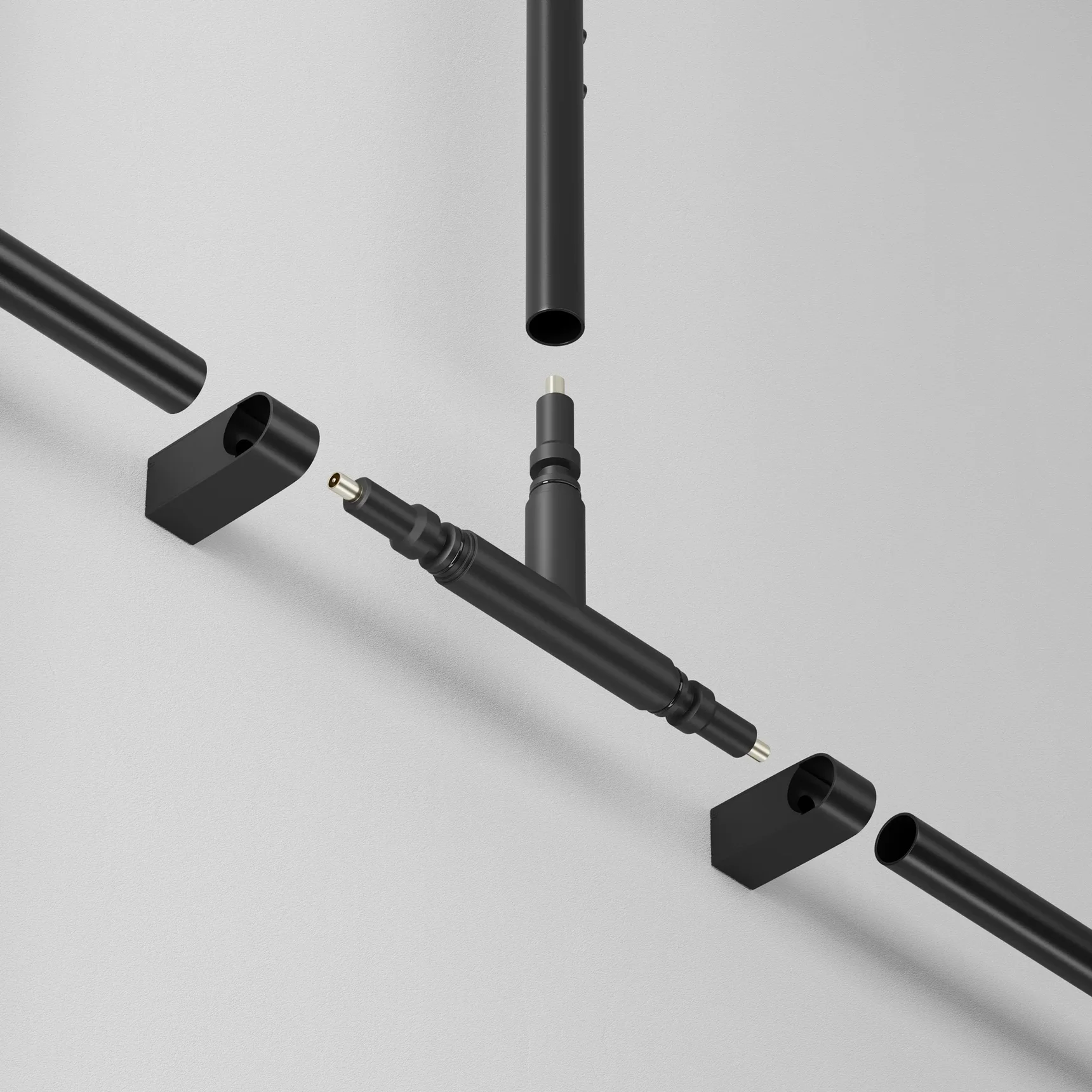 Фиксатор для накладного монтажа системы Axity, CA007TC-B