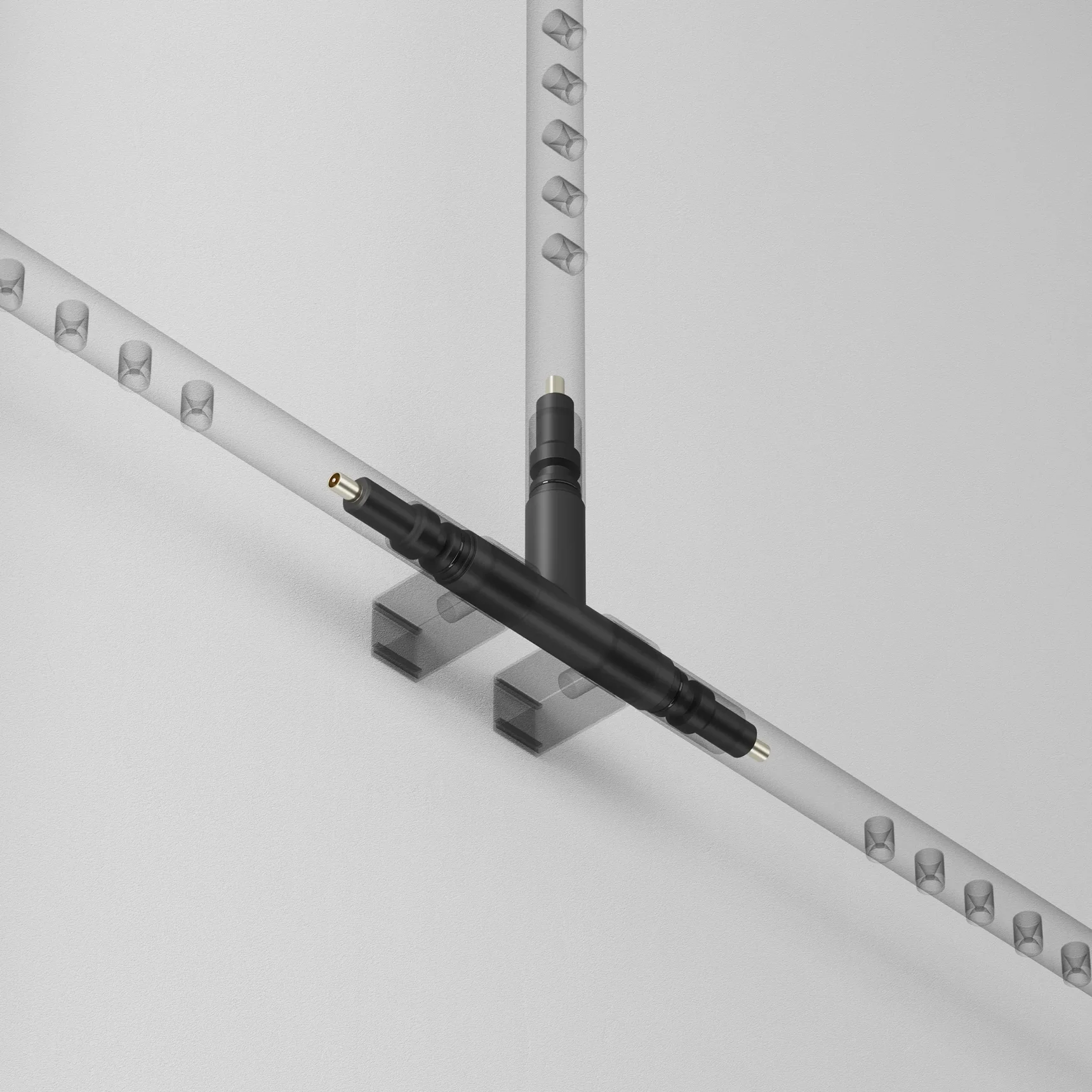 Фиксатор для накладного монтажа системы Axity, CA007TC-B