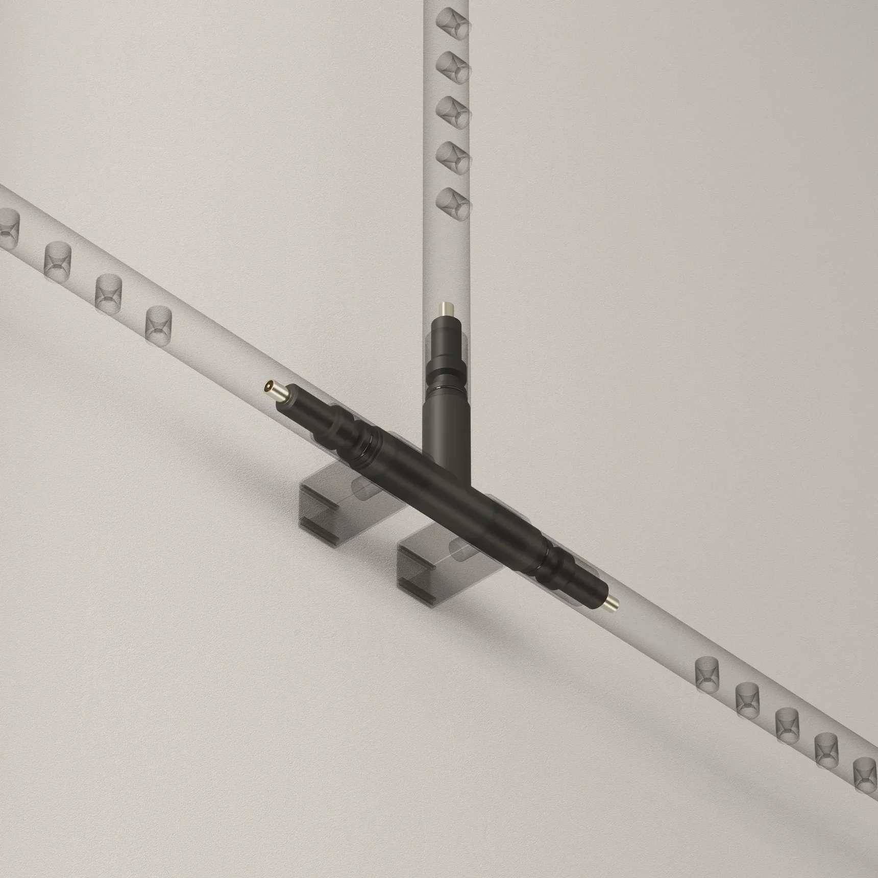 Фиксатор для накладного монтажа системы Axity, CA007TC-B