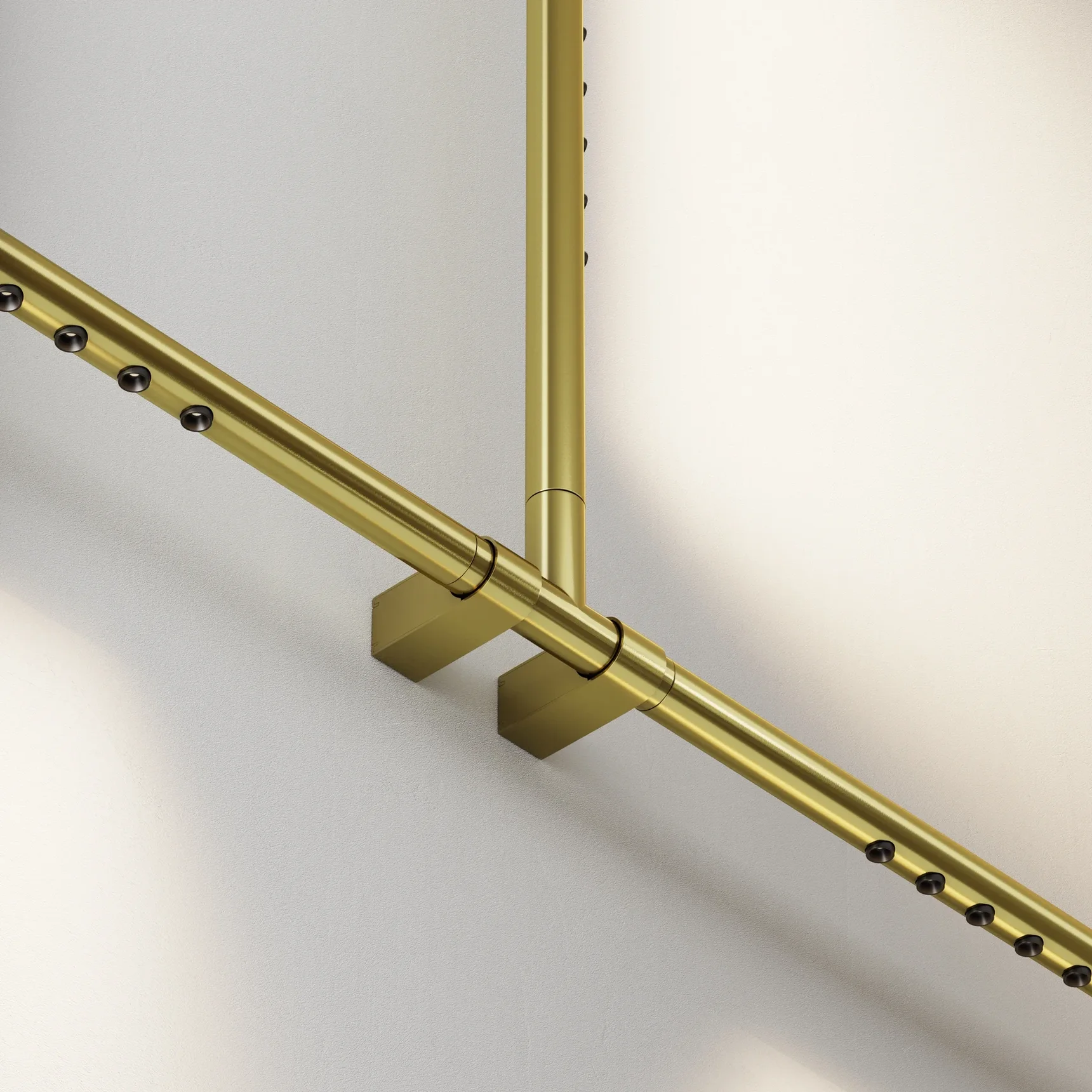 Фиксатор для накладного монтажа системы Axity, CA007TC-BS