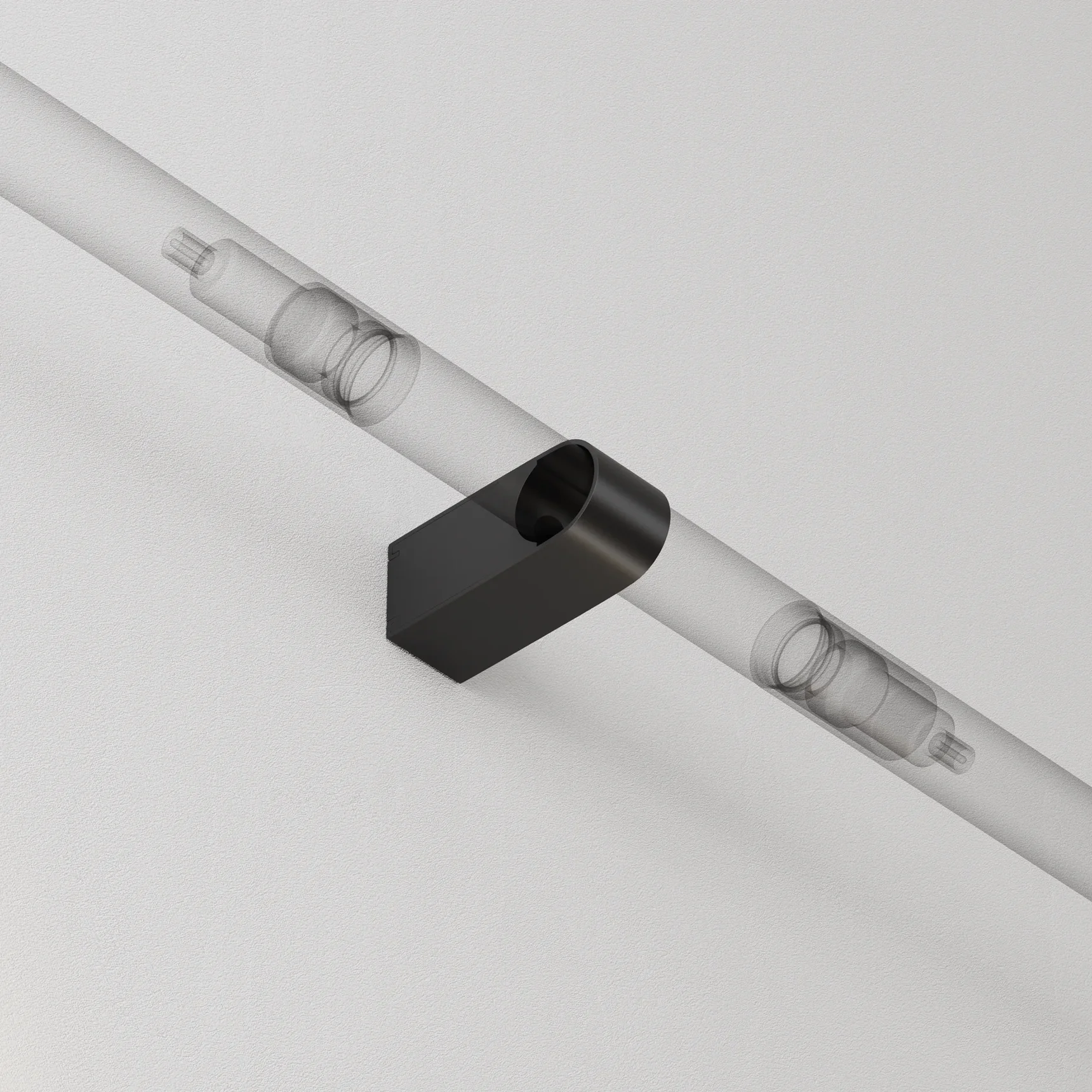 Фиксатор для накладного монтажа для системы Axity, CA010SM-B