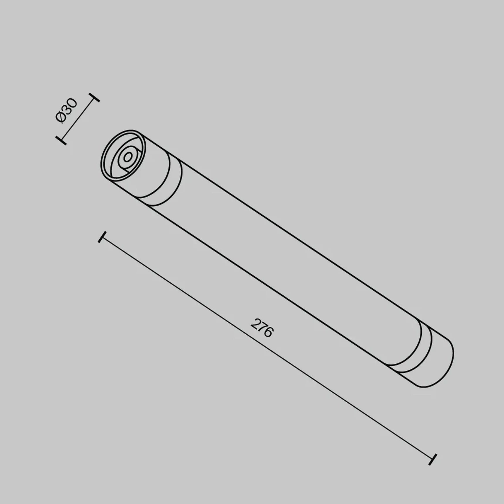 Соединитель для модульной системы Shelf 276мм , CA011-L300-B