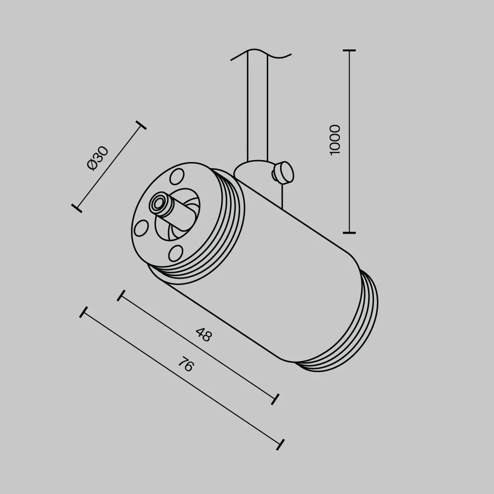 Прямой коннектор для системы Shelf с вводом питания, CA013IC-P-B