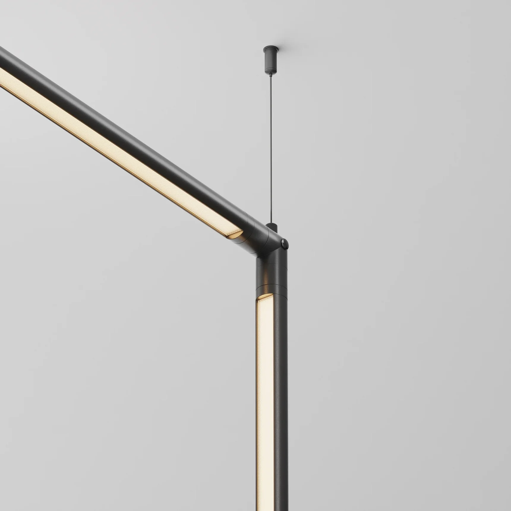 Угловой коннектор для системы Shelf без ввода питания, CA014CL-B