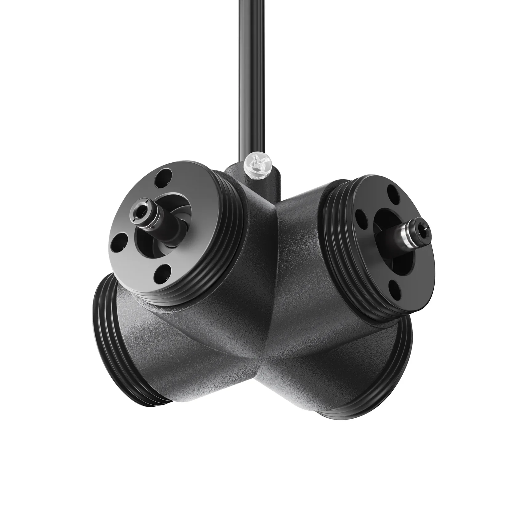 Х-образный вертикальный коннектор для системы Shelf с вводом питания, CA017TX-P-B