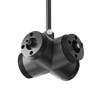 Х-образный вертикальный коннектор для системы Shelf с вводом питания, CA017TX-P-B