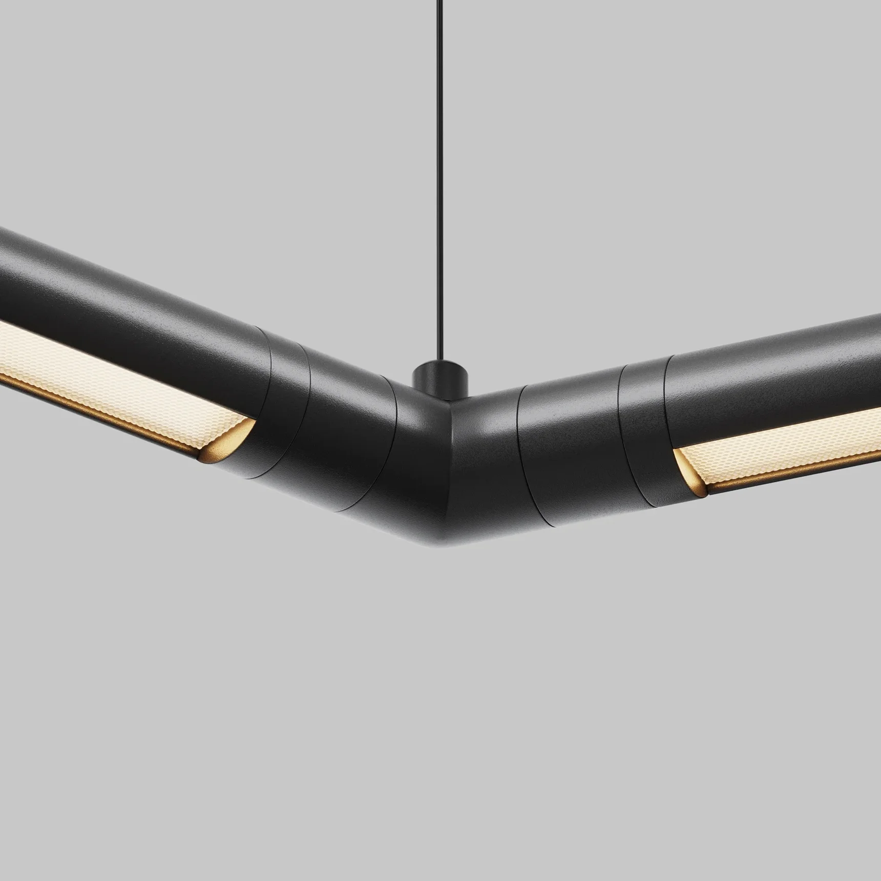 Угловой коннектор 120° для системы Shelf без ввода питания, CA018LWC-B