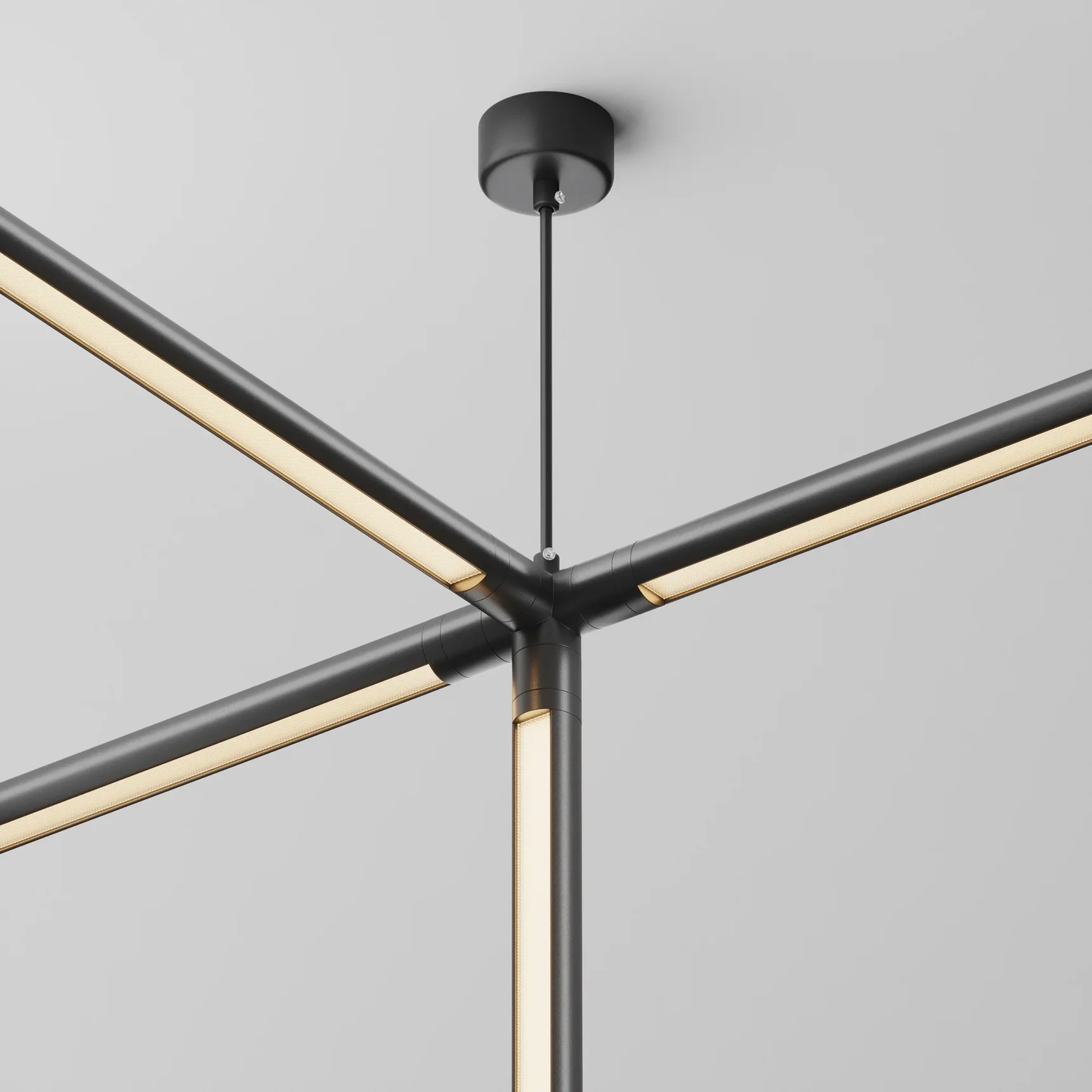 Х-образный вертикальный коннектор для системы Shelf с вводом питания, CA019L4C-P-B