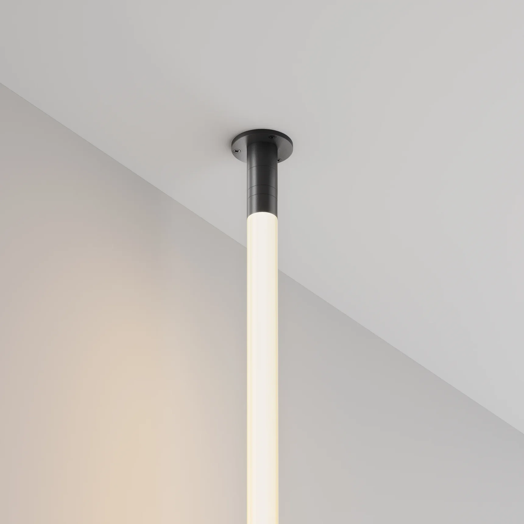 Основание для накладного монтажа системы Shelf с внешней резьбой с вводом питания, CA022BO-P-B