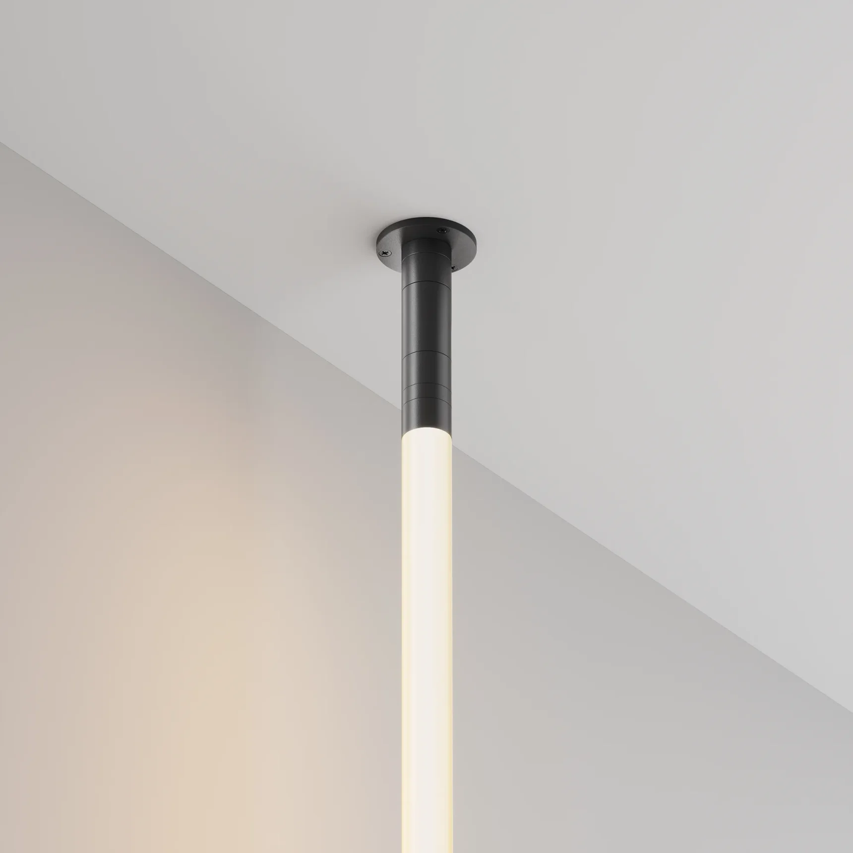 Основание для накладного монтажа системы Shelf с внутренней резьбой с вводом питания, CA023BI-P-B