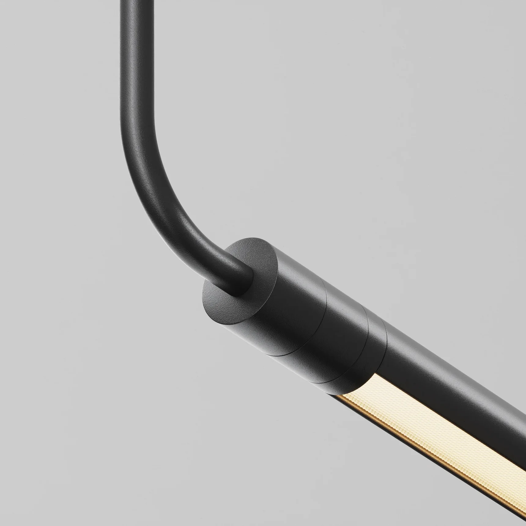 Заглушка для подвесного монтажа системы Shelf без ввода питания с тросом, CA024PL-B