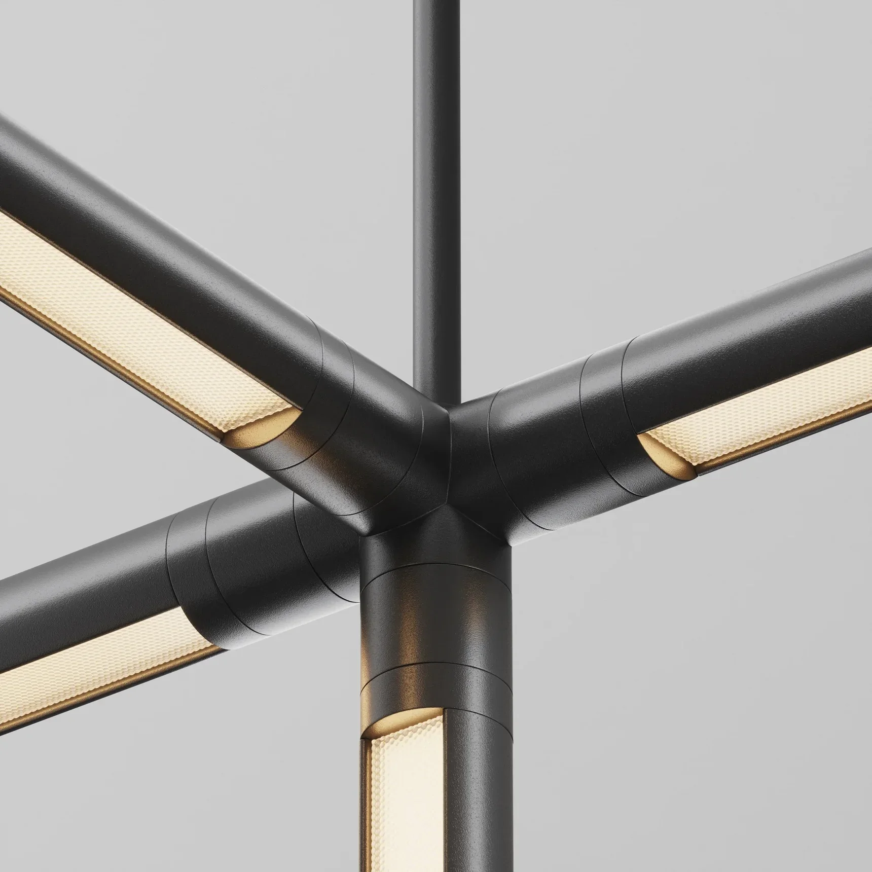 Подвес на жёстком основании с потолочной чашей для системы Shelf, CA030C-SL-L500-B