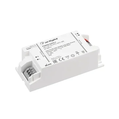 Блок питания ARJ-SP-53-PFC-NFC-WR (53W, 3-44V, 0.5-1.4A) (Arlight, IP20 Пластик, 5 лет)