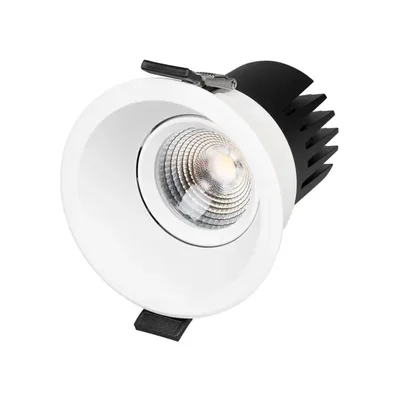 Светильник MS-FLOW-BUILT-R85-6W Warm3000 (WH, 55 deg, 230V) (Arlight, IP20 Металл, 5 лет) 060923