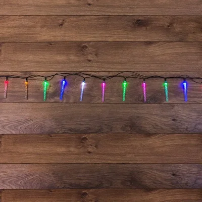 Гирлянда светодиодная Палочки с пузырьками 20 палочек, цвет: мультиколор, 2 метра