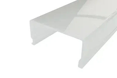 Рассеиватель прямоугольный, матовый, поликарбонат LC-LRM-36-2