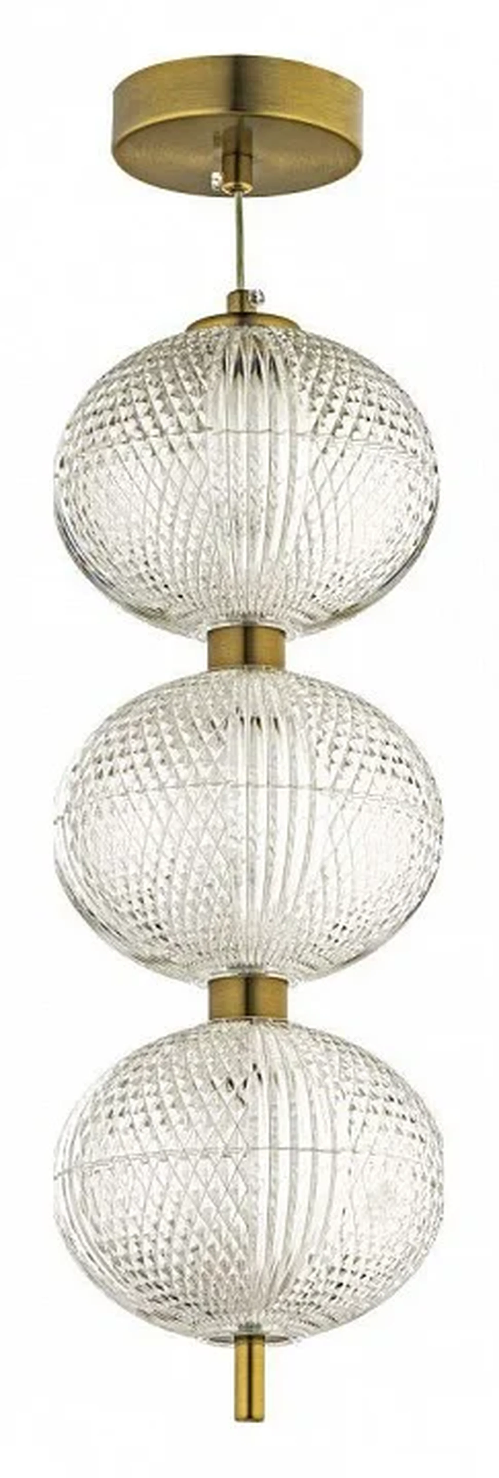 Люстра подвесная Arti Lampadari Candels L 1.P9 G