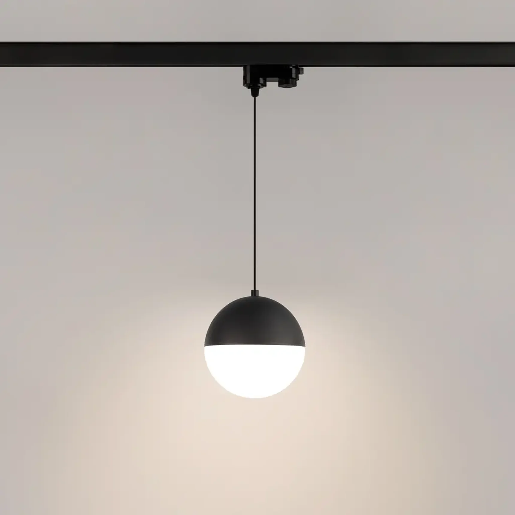 Светильник LGD-EMISFERO-TRACK-HANG-4TR-R150-11W Warm3000 (BK, 170 deg, 230V) (Arlight, IP20 Металл, 3 года)