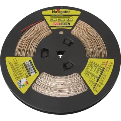 Светодиодная лента NLS-3528WW60-4.8-IP20-12V-R50