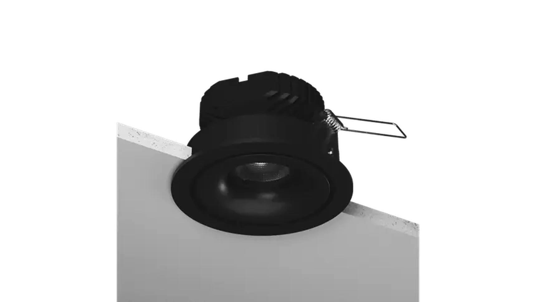 Потолочный светильник черный DL-FS-1006-38-B-12-NW