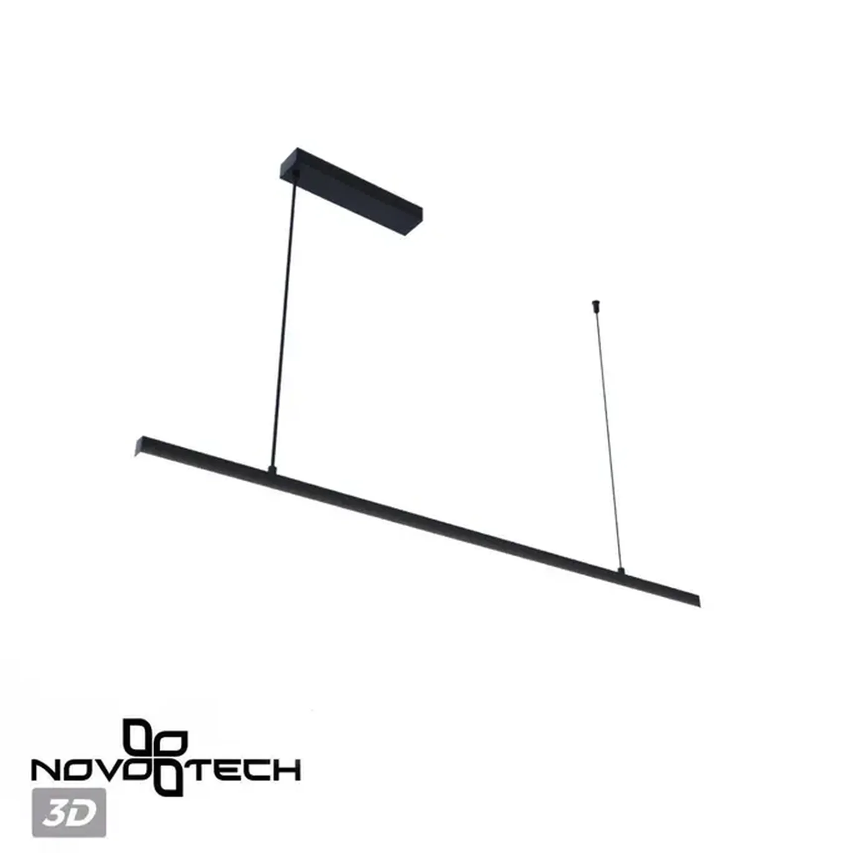 359442 OVER NT24 000 черный Светильник подвесной диммир. со сменой цв.темпер. (пульт ДУ/прилож. Smart Life) IP20 LED 48W 85-265V 3000-6000К SOTTO