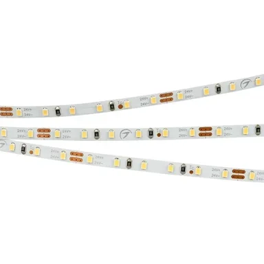 Лента MICROLED-5000 24V Warm2700 4mm (2216, 120 LED/m, LUX) (Arlight, 9.6 Вт/м, IP20)