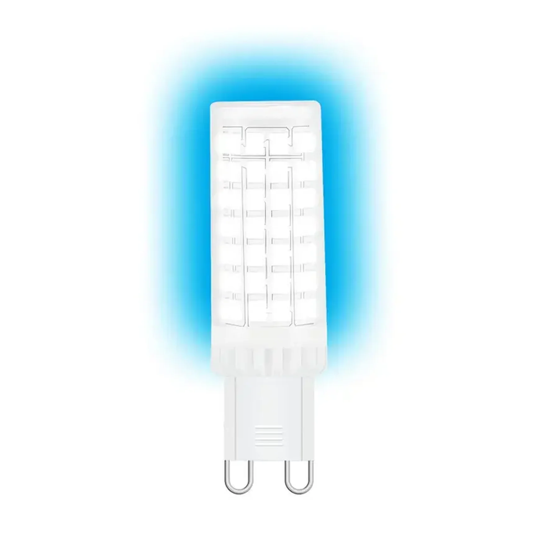 Лампа светодиодная диммируемая Gauss G9 5,5W 6500K прозрачная 107309355-D