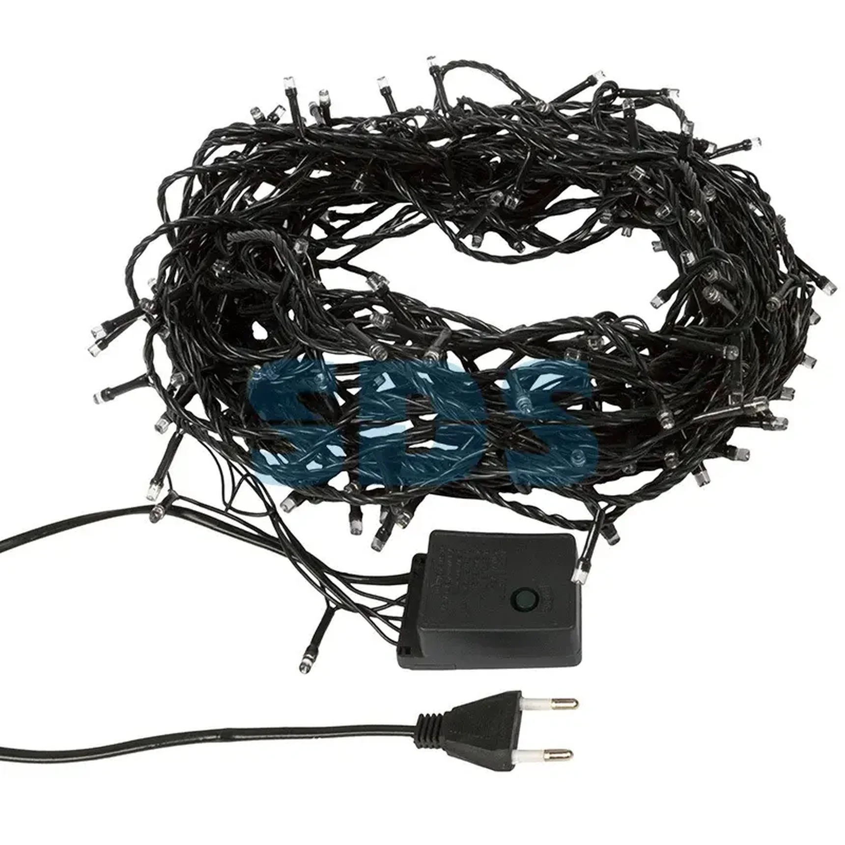 Гирлянда светодиодная универсальная 200 LED БЕЛЫЕ 20 метров, с контроллером