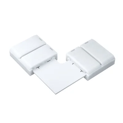 Коннектор угловой для 8мм монохромной светодиодной ленты 10 шт., CN005