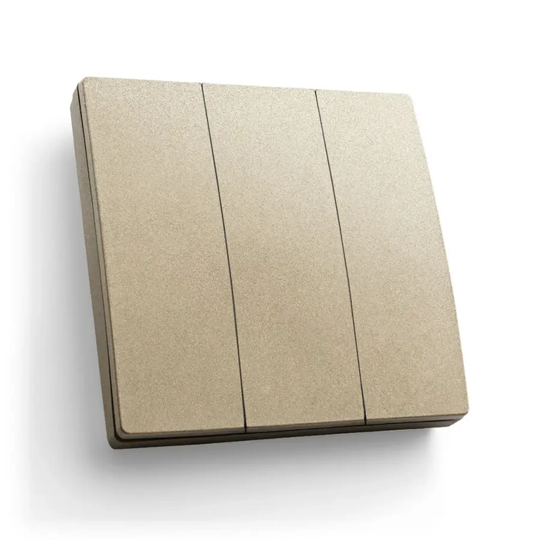 Выключатель беспроводной FERON TM83, 7мВт, IP20, трехклавишный, золото, 41727