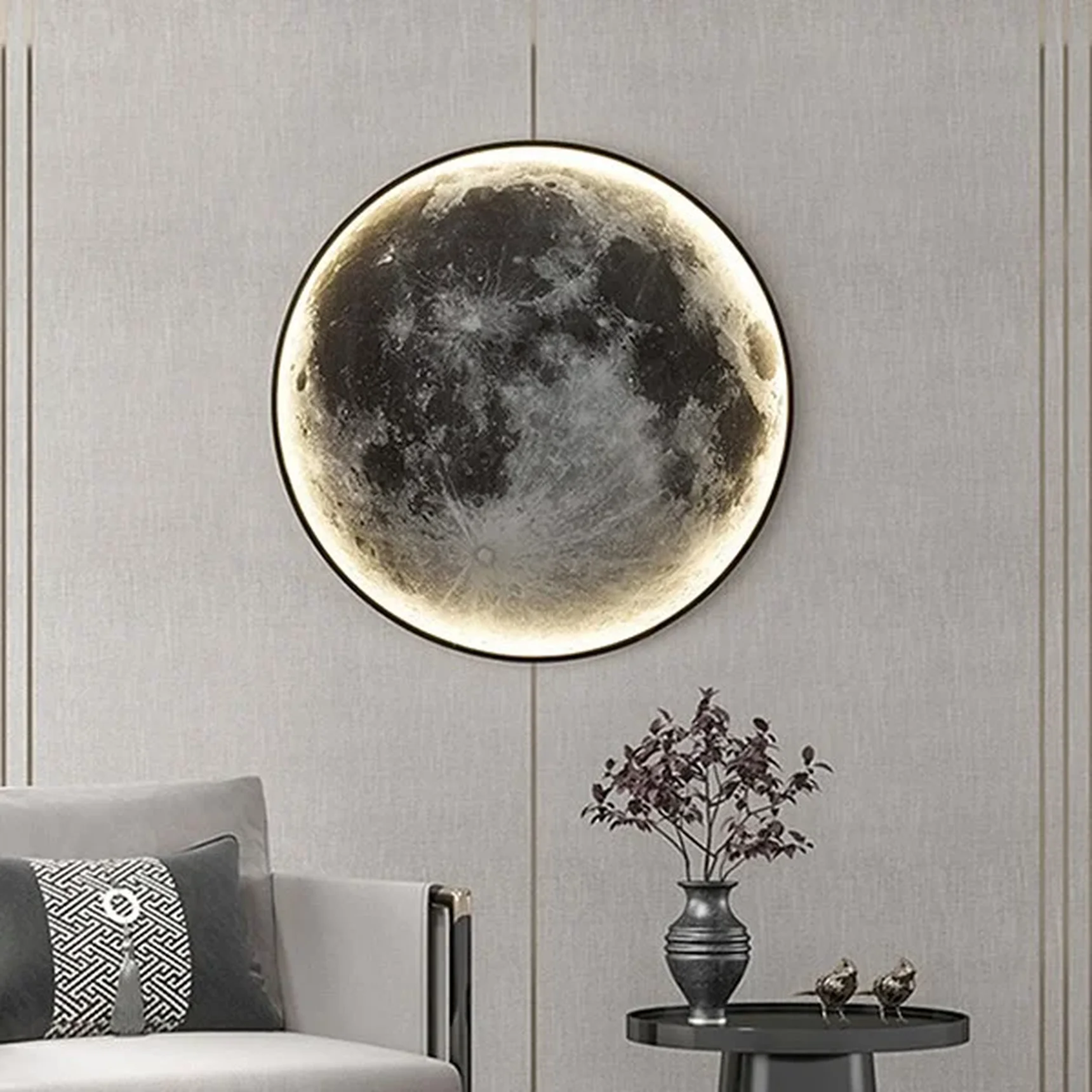 Накладной светильник Imperiumloft COSMOS Мун D60 cosmos-moon01