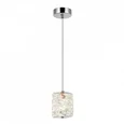 Люстра подвесная светодиодная, LED 4W, 3000К+4000К+6000К, К5 кристалл, 120 мм