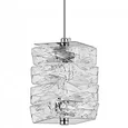 Люстра подвесная светодиодная, LED 4W, 3000К+4000К+6000К, К5 кристалл, 120 мм