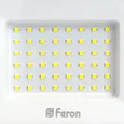 Прожектор светодиодный 2835 SMD 50W 4000K IP65 AC230V/50Hz, черный, LL-921