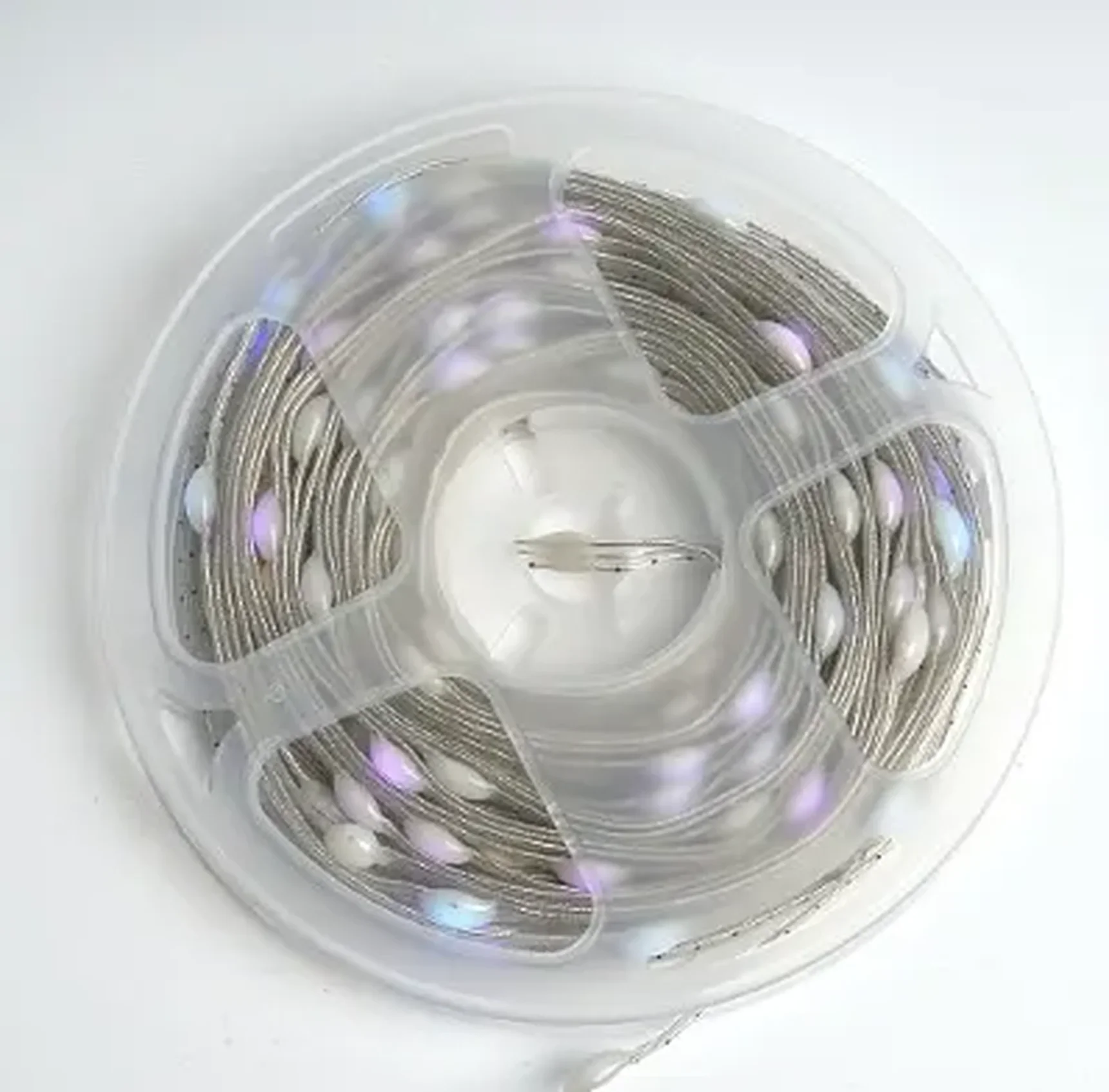 Гирлянда линейная Feron CL593 Smart, 10м USB + Пульт ДУ RGB, прозрачный шнур