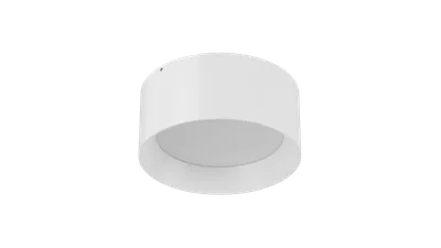 Светильник светодиодный потолочный накладной , серия BQ, Белый, 20Вт, IP20, Нейтральный белый (4000К), 007135